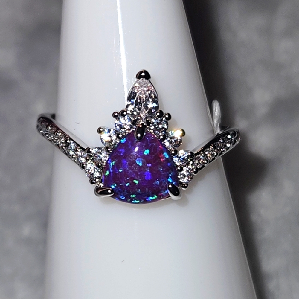 Bomb Party size 7 ring